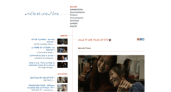 Desktop Screenshot of mille-et-une-films.fr