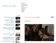 Tablet Screenshot of mille-et-une-films.fr